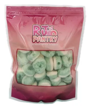 RJ Pantry Freeze-Dried Candy Apple Rings -14 oz Bag