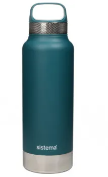 Sistema® 1L Stainless Steel Drink Bottle