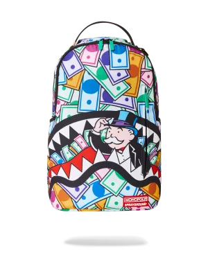 Sprayground Monopoly Money Shark 2 Backpack B5503