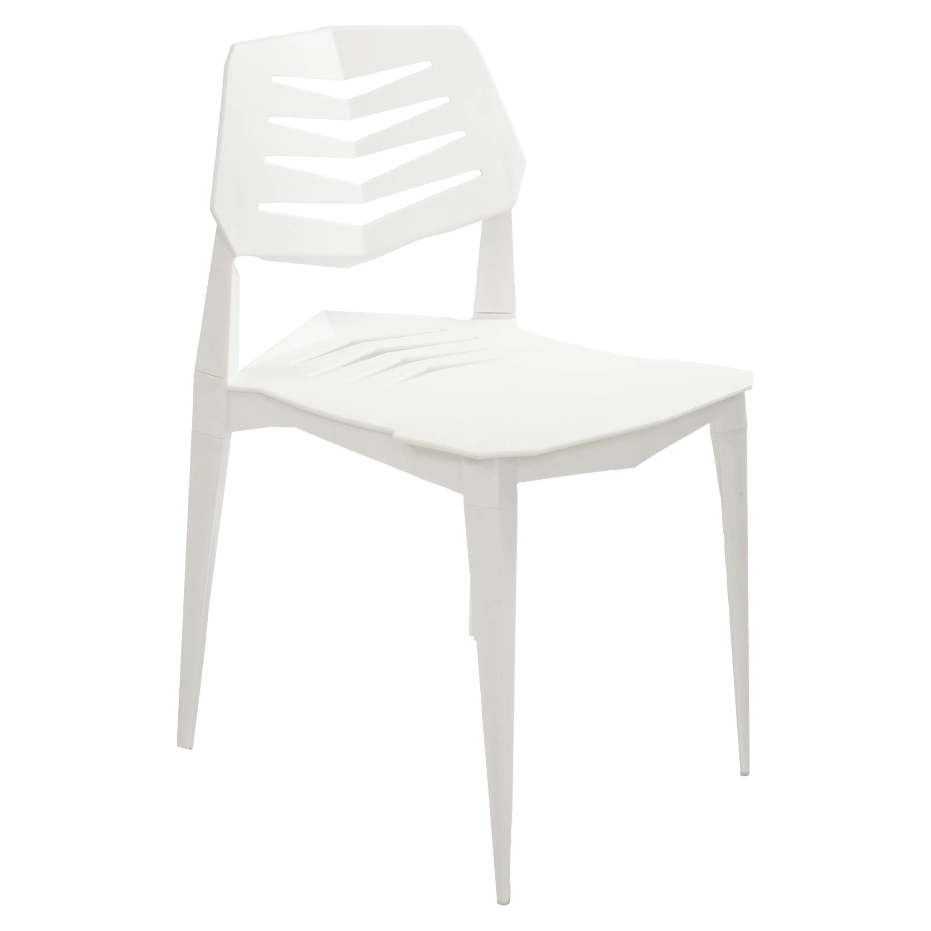 Sunnydaze Matisse Plastic Outdoor Dining Chair