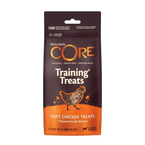 Wellness Core Training Dog Treats Chicken Flavoured with Berries - 170g