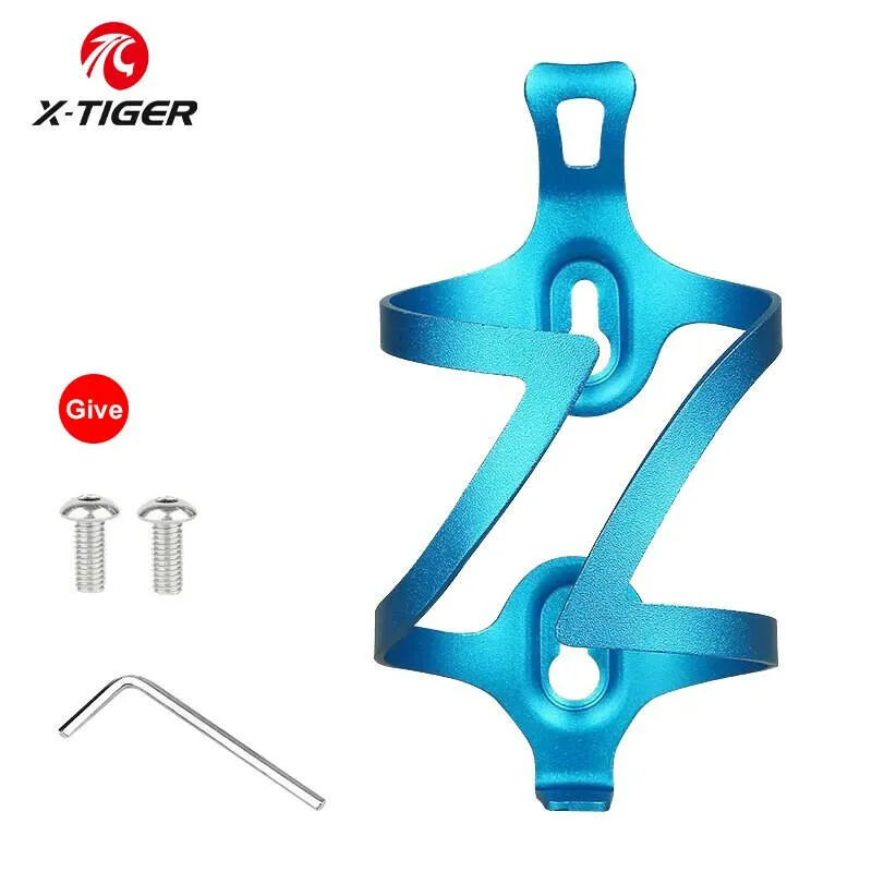 X-TIGER Cycling Bottle Cages MTB Road Bicycle Water Bottle Holder Aluminium Ultralight Bike Bottle Bracket Bicycle Accessory