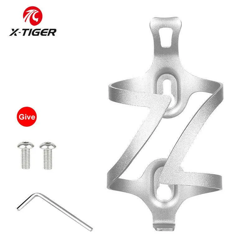 X-TIGER Cycling Bottle Cages MTB Road Bicycle Water Bottle Holder Aluminium Ultralight Bike Bottle Bracket Bicycle Accessory