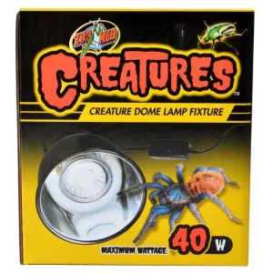 Zoo Med Creatures Creature Dome Lamp Fixture - 40 watt